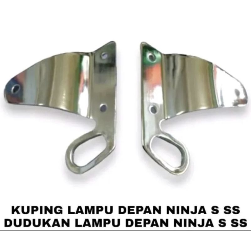 Kupingan ninja ss R kupingan lampu depan ninja breket lampu ninja ss R