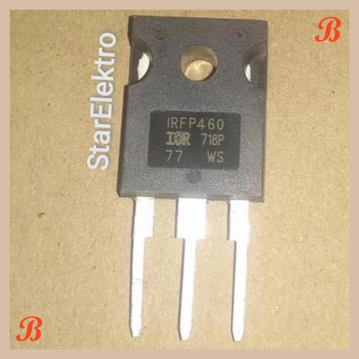 | ES | IRFP460 IRF P460 MOSFET N-CH 20A 500V TO-247 IRFP 460 CABUTAN ORI