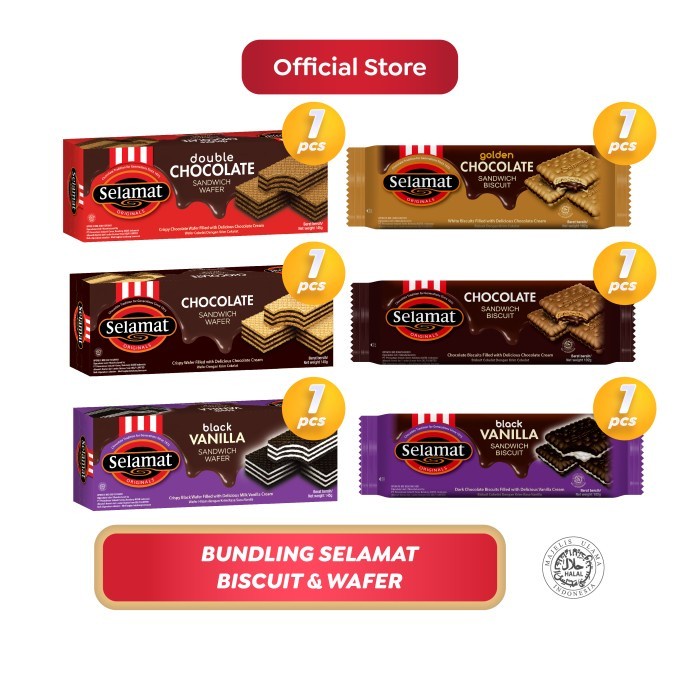 

Biskuit Wafer - Promo Murah- Bundle Selamat Biscuit Dan Wafer