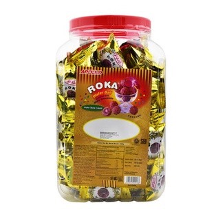 

Biskuit Wafer - Biskuit Bola Wafer Apollo Roka Wafer Ball Coklat 420 Gr Toples