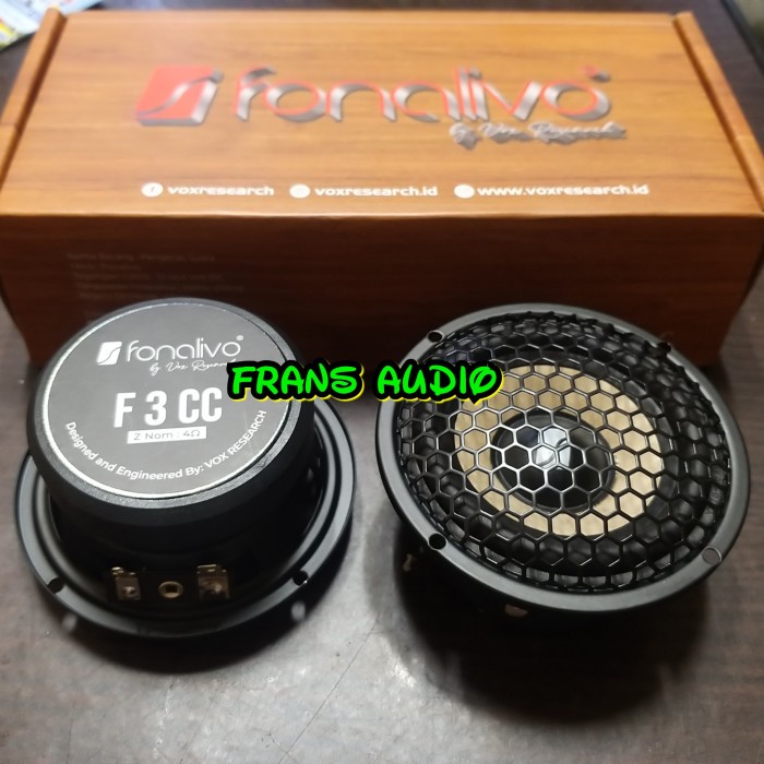 ✅Ori Speaker Midrange Fonalivo Vox Research F3Cc Vox F3 Cc Mid Range F 3Cc Berkualitas