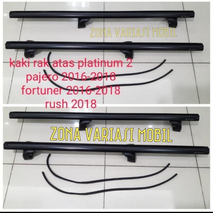 Crossbar / Cross Bar Platinum All New Rush Terios 2018 Jepit Roof Rail Best