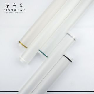 

Flower Wrapping White Transparent Line Color 20 Lembar / Kertas Buket Pembungkus Bunga