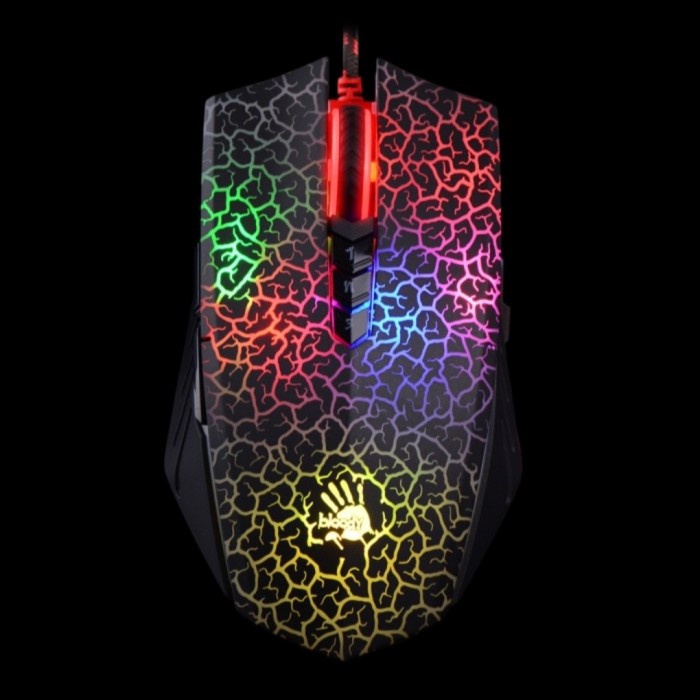 BLOODY A70 LIGHT STRIKE GAMING MOUSE - ACTIVATED ULTRA CORE 4 NEW MURAH KUALITAS TERBAIKK