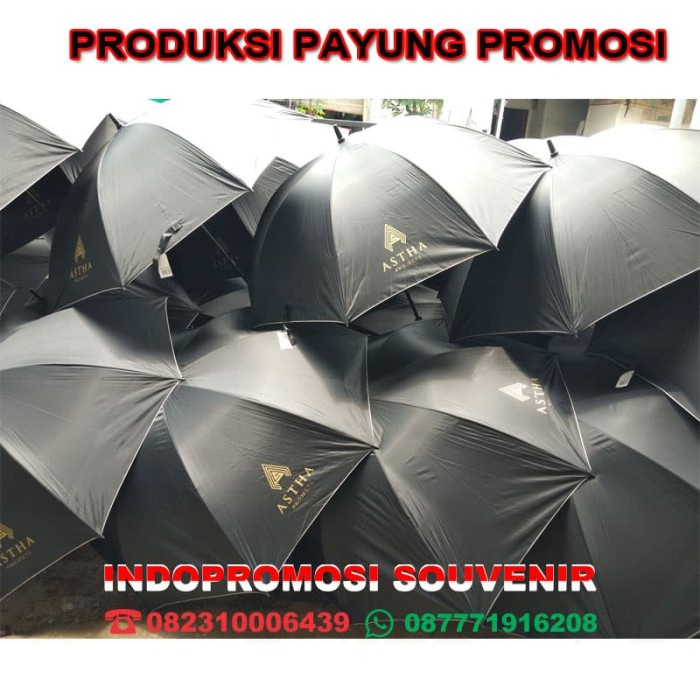 CUSTOM PAYUNG GOLF / PAYUNG TERBALIK / PAYUNG STANDAR LIPAT 3 ORIGINAL