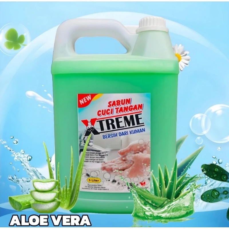 Sabun Cuci Tangan Antibakteri Ukuran 5 Liter