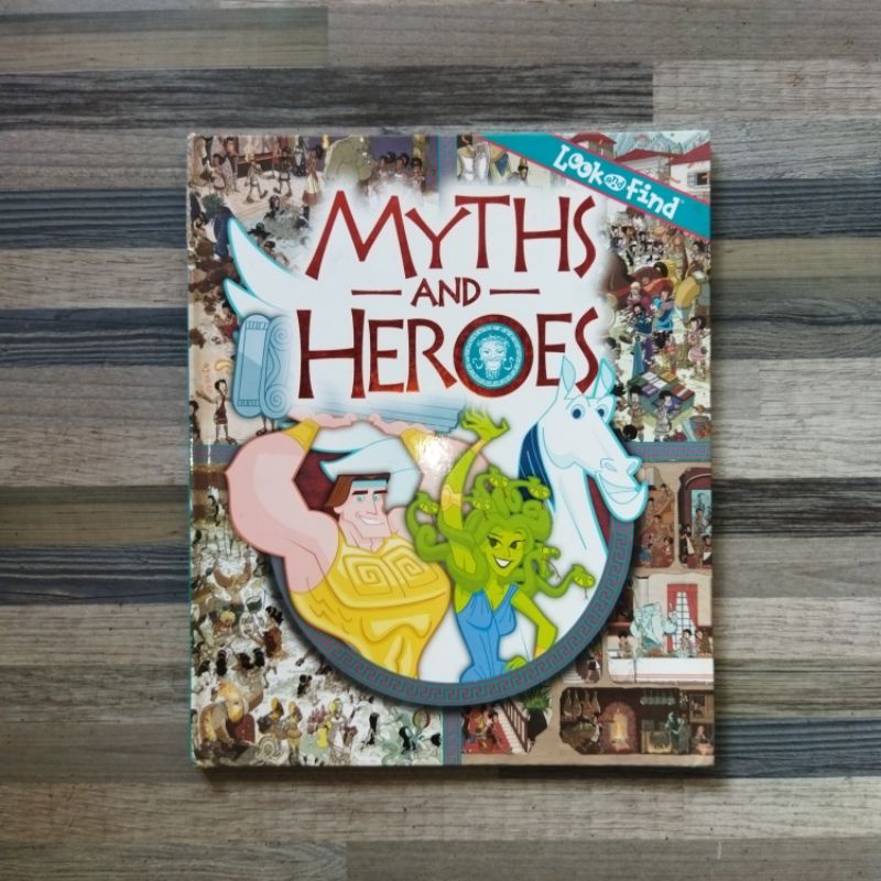 LOOK AND FIND MYTHS AND HEROES