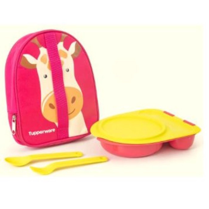 Tupperware Kiddos Lunch Box Free Bag 1Set