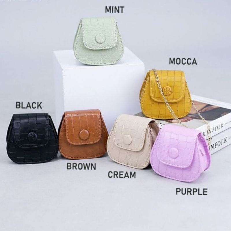 Tas mini selempang wanita WILNA/Tas mini wanita/Tas mini selempang wanita/Tas mini viral/Tas pesta/T