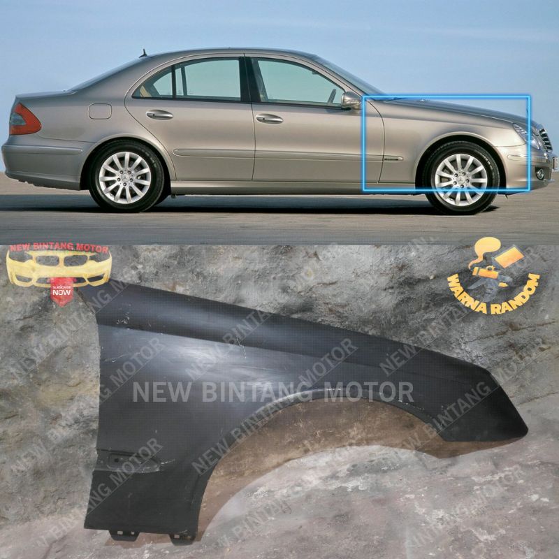 Fender spakbor mercedes E Class W211 2005 2007 original