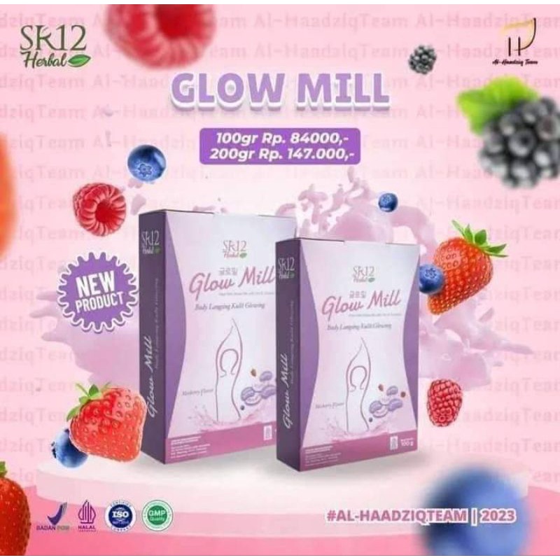 

NEW !! GLOWMILL GLOW MILL SR12 BODY LANGSING KULIT GLOWING