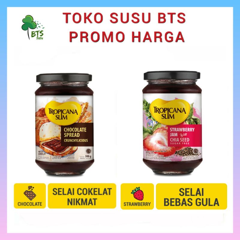 

Slim Selai Coklat Strawberry / Slim Chocolate Spread Strawberry Jam