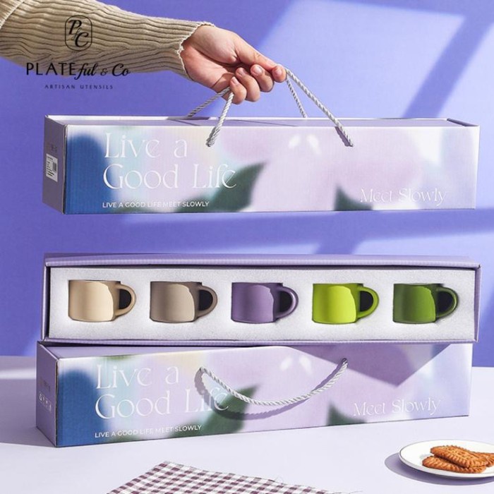 

Plain Mug Hampers Set by Plateful n co