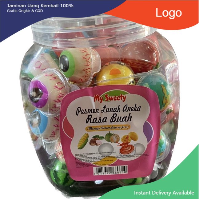 

Permen Bola K Jelly Isi 50 Pcs