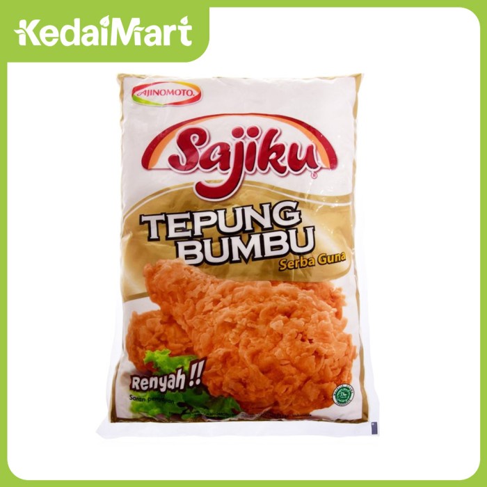 

Terbaru Tepung Bumbu Serbaguna Sajiku 1 Kg / 900 Gram Promo Terlaris