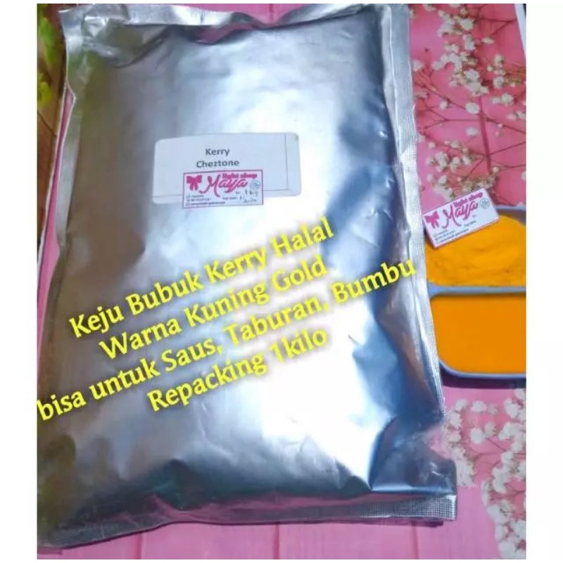 

Keju kerry cheztone 1Kg original termurah keju bubuk cheese powder saus