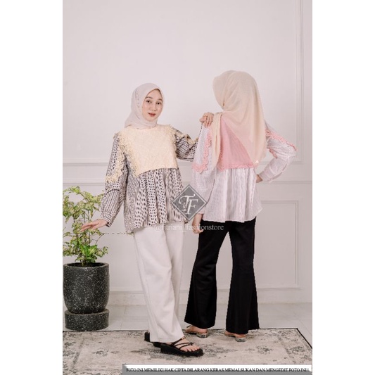 BLOUSE ZARA WOMEN PREMIUM IMPORT