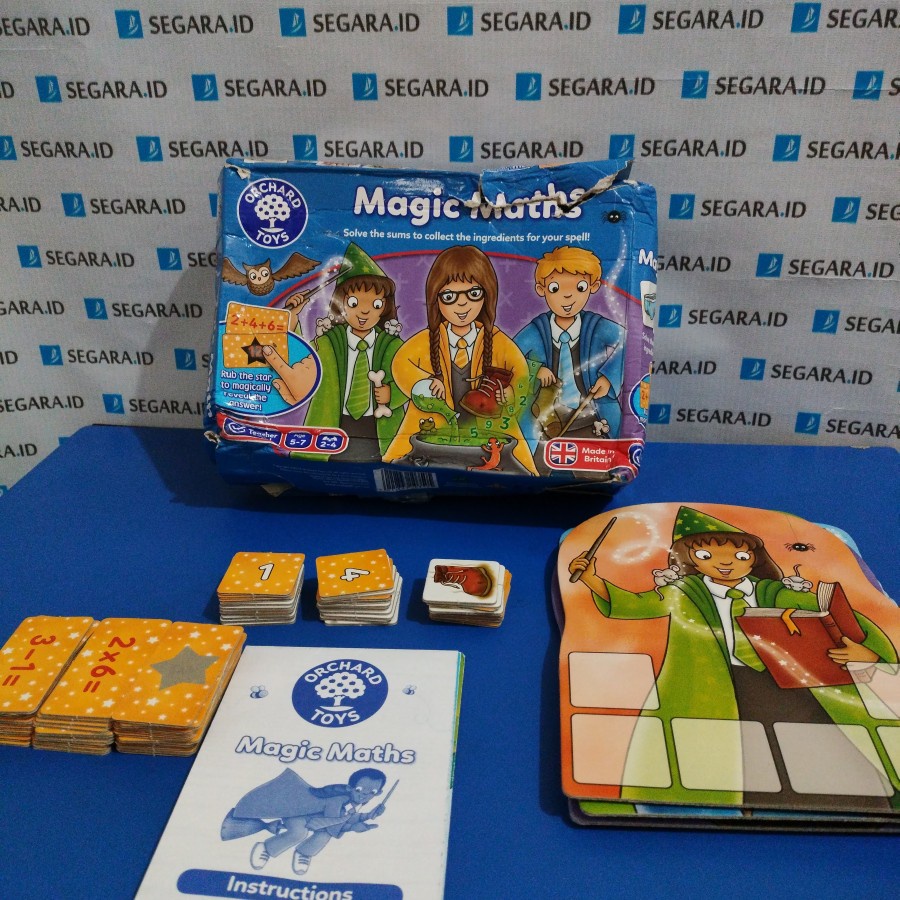 Board Game - Magic Maths Boardgame by Orchard Toys