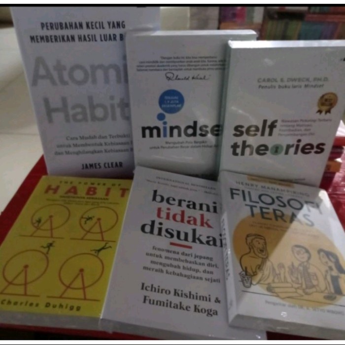 

6 paket buku motivasi