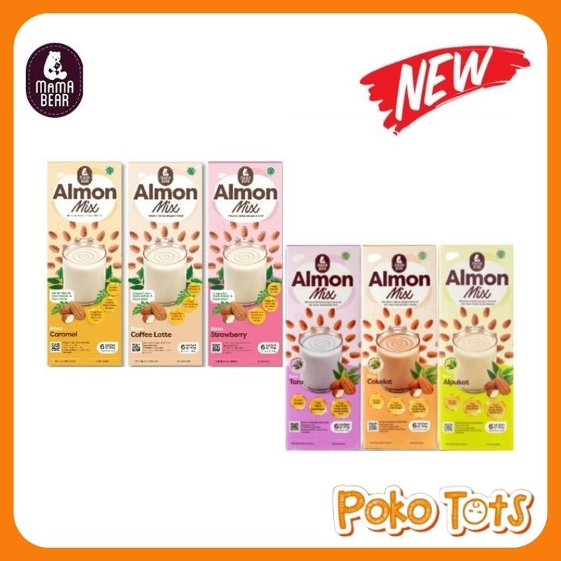 

Mamabear Almon X 6 X 30Gr Numan Susu Pelancar Asi Almond Lk Ekstrak Daun Katuk Mama Bear