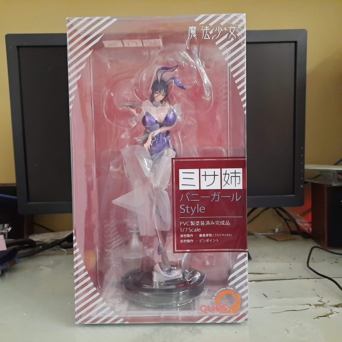 ✨Baru Ques Q Misa Suzuhara Misanee Bunny Girl Style Pvc Figure Cast Off Terbatas