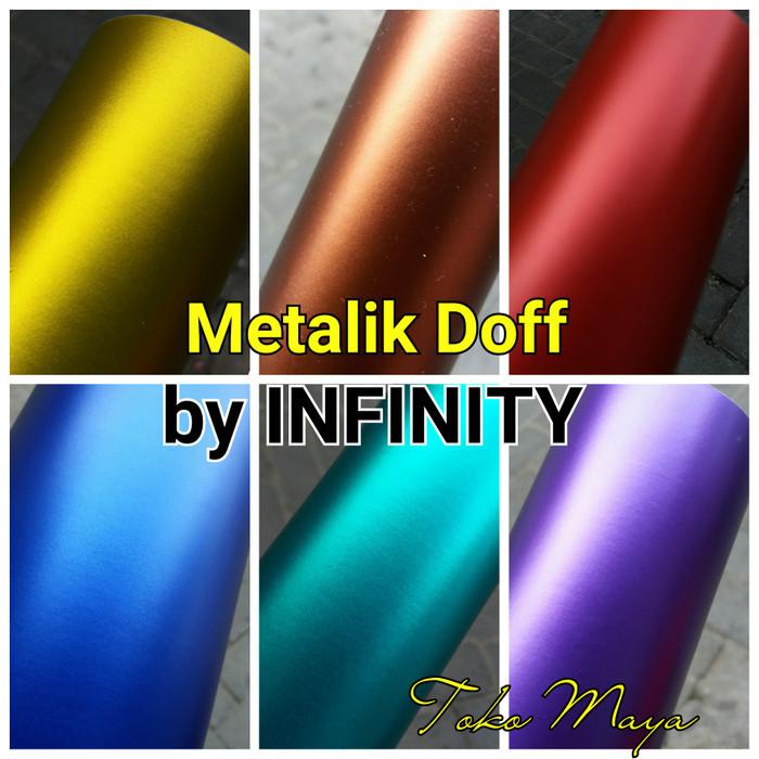 Skotlet Stiker Metalik Doff Infinity