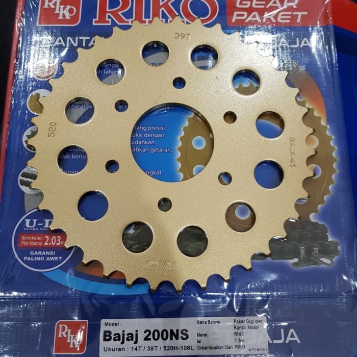 ✨COD Gear Set Bajaj Pulsar 200Ns Terbatas