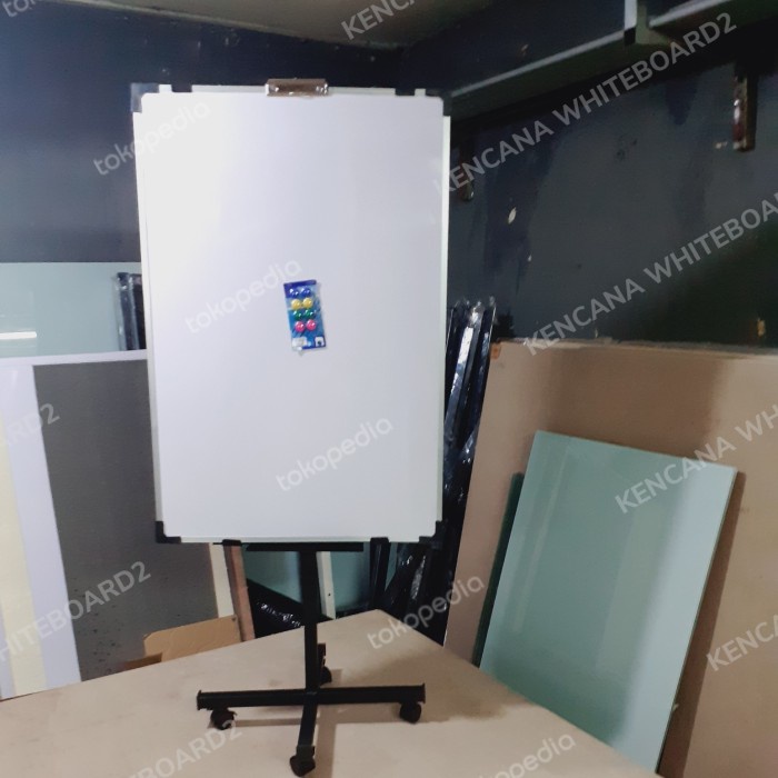 

✨Sale Flip Chart Magnetik Roda 60 × 90 Cm Diskon