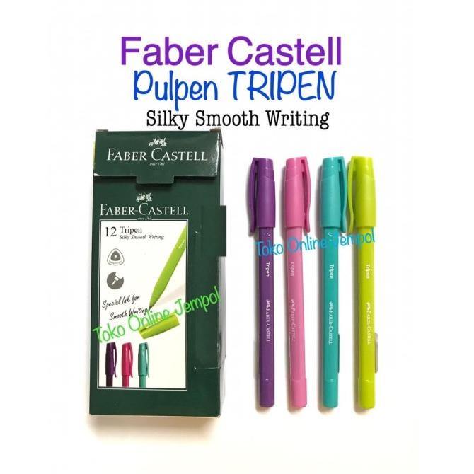 

ATK0113FC Bolpoin Tripen Faber Castel 0.7mm 54709912 Tinta Hitam
