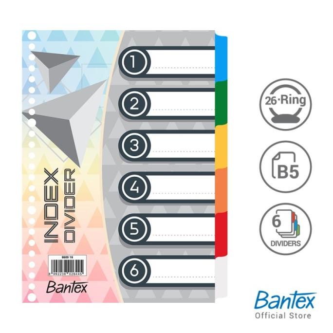 

B5 Index Divider Karton Pembatas File Luminance Roy BANTEX ATK1390BX