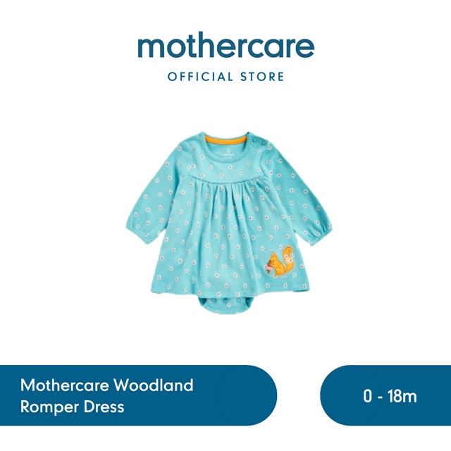 Mothercare Woodland Romper Dress - Dress Bayi Perempuan (Multi)