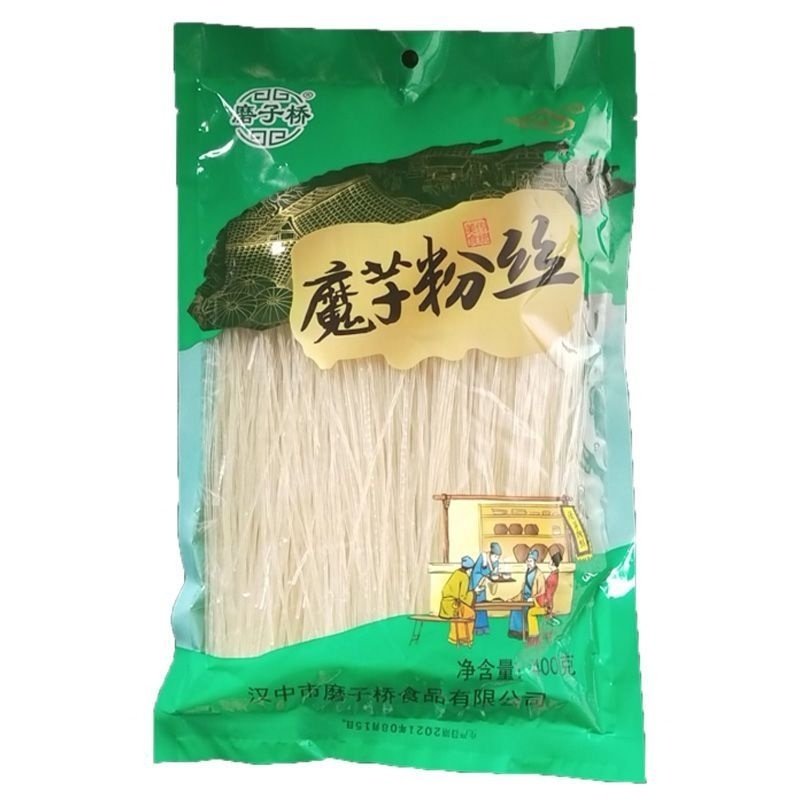 

Dried Konjac Noodle/Shirataki Noodle Mo Yu Fen Si 400Gr