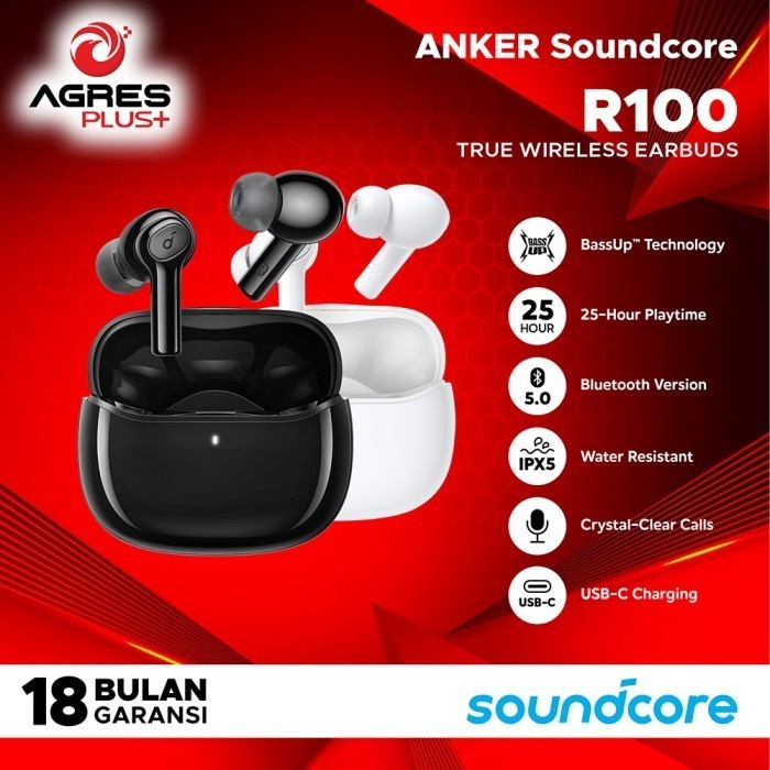 Ready ANKER Soundcore R100 A25i Bluetooth TWS Earphone A3981/ A25i A3948