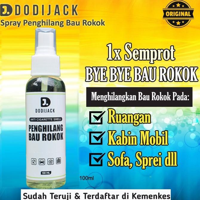 Dodijack Parfum Anti Bau Rokok| Parfum Penghilang Bau Rokok 100Ml Ori