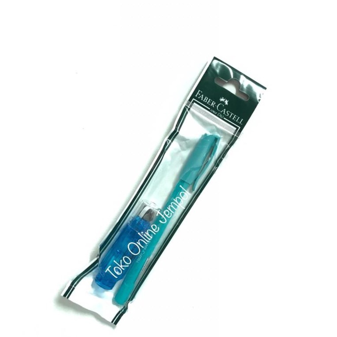 

PAKET 6m Tip Ex + Pulpen Faber Castell Tripen 547102 set ATK1139FC