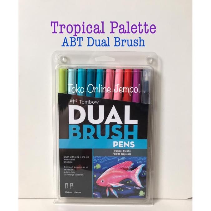 

Tropical Palette ABT Dual Brush Tombow 56189 Marker ATK0887TW