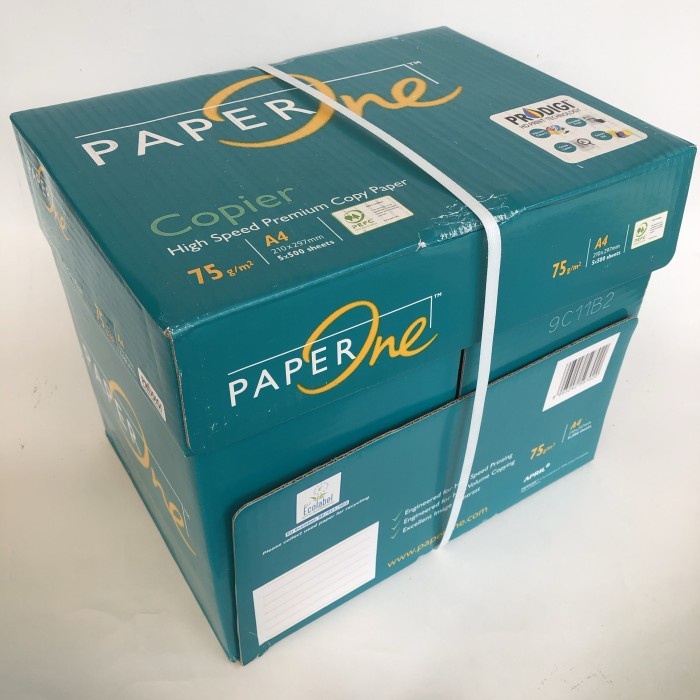 

Promo Kertas Hvs A4 75 Gram Paperone (1 Box)