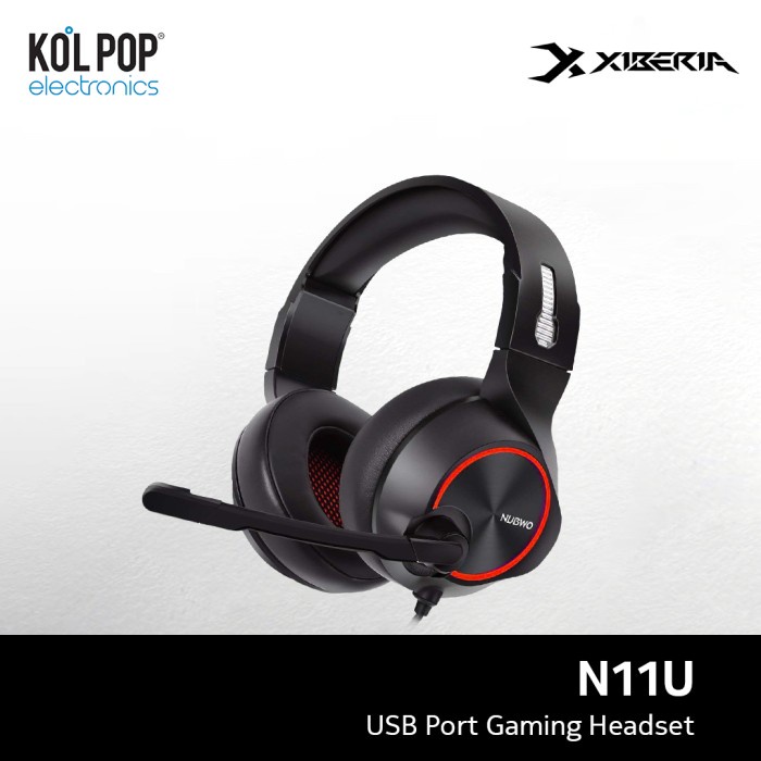 Ready Xiberia Nubwo N11U Headset Gaming with USB Headphone