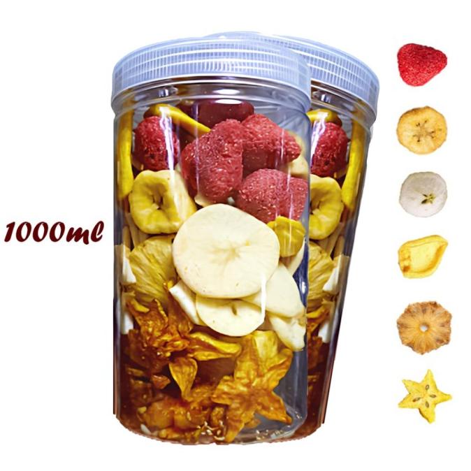 

1000ml Keripik Sayur Mix Premium Keripik Buah Snack Sehat HTS