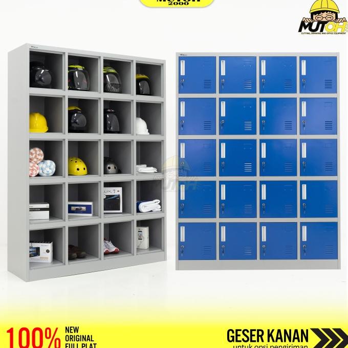 

Vip Gold Vg-420 Loker Locker Besi 20 Pintu Jumbo Masuk Helm Pengiriman Cepat