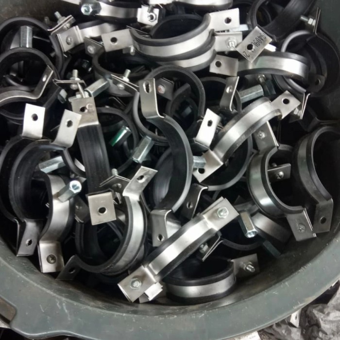 Ready Klem Holder Pipa Besi 6" Inch Clamp Holder 6" Inc Murah