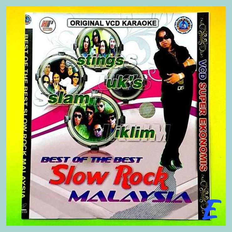 | HNP | KASET VCD ORIGINAL LAGU KARAOKE SLOW ROCK MALAYSIA TERPOPULER