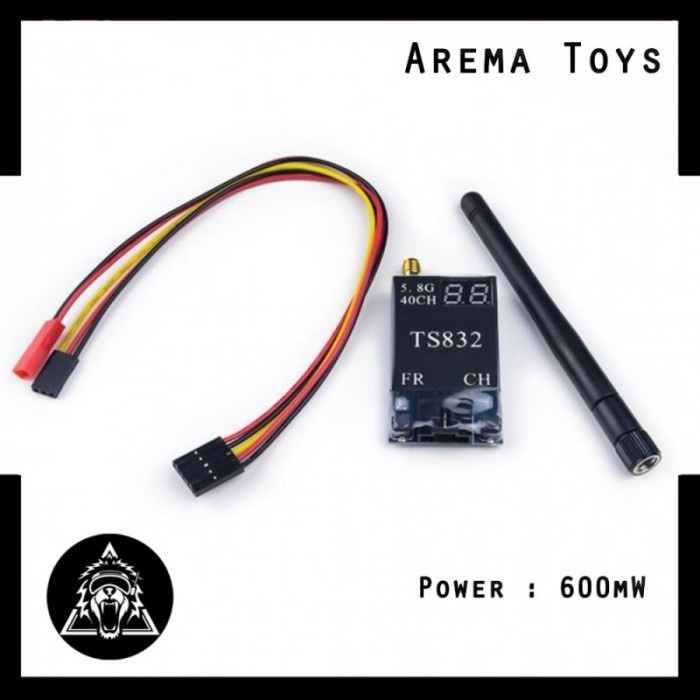 Akk Ts832 600Mw Av Video Transmitter Vtx 5.8G Fpv Racing Drone