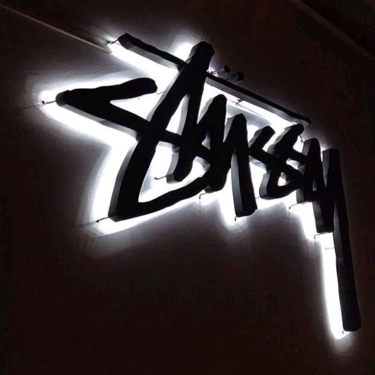 TERBARU HIASAN DINDING / LOGO STUSSY TIMBUL LAMPU TIDUR /KAMAR COWOK AESTHETIC /DEKORASI KAMAR COWOK