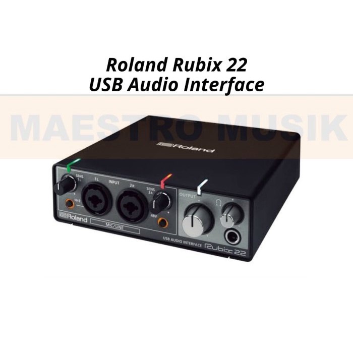 ROLAND RUBIX 22 USB AUDIO INTERFACE