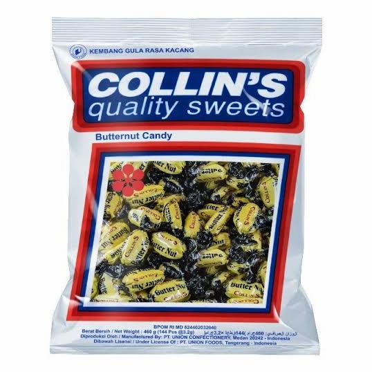 

Permen Kacang Butter Collins 1 Bungkus 460gr / Peanut Candy ES77