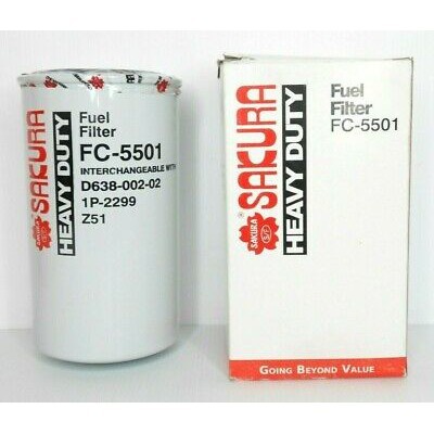 Fuel Filter Solar 0777261 D4 D5 6C 7F 977L 920 Fc-5501 Fc5501 Sakura Best