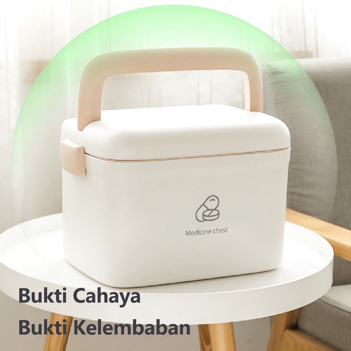 Terbaru Miniso Kotak Obat Rumah Kotak Penyimpanan Medis Pertama Keluarga