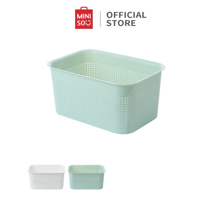 Terbaru Miniso Keranjang Penyimpanan Serbaguna Box Kotak Penyimpanan Tempat