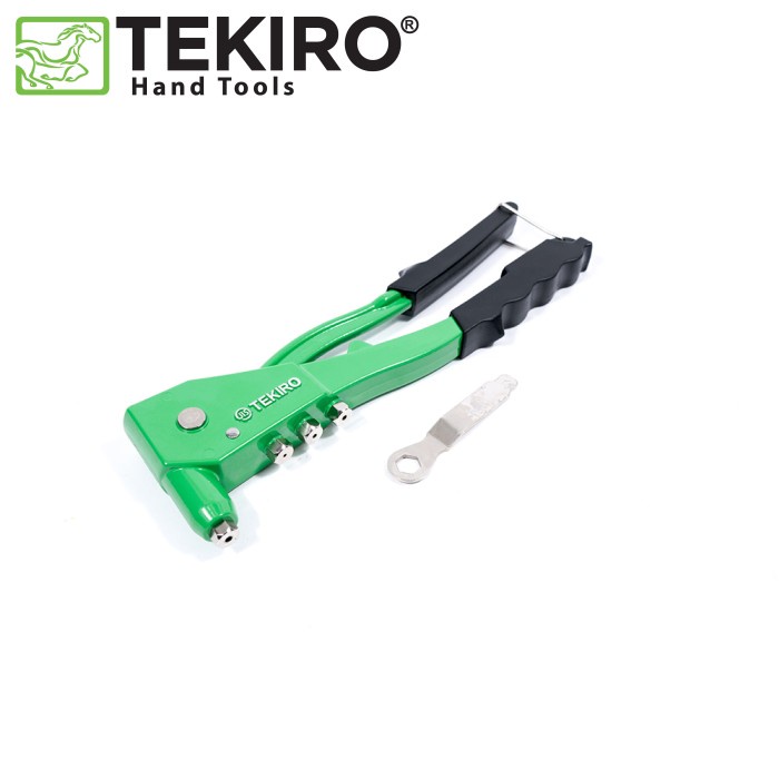 Tekiro Tang Rivet Hijau Hand Riverter Tang Ripet Rifet Original 100% Dan Terpercaya